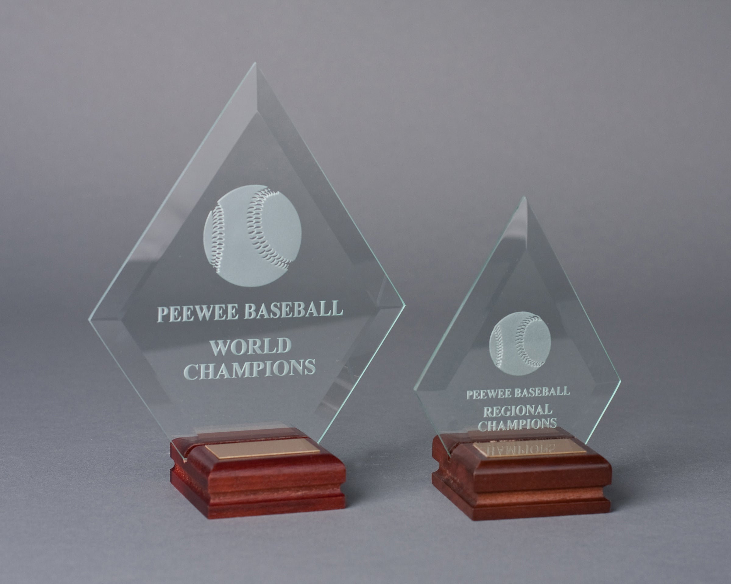 Singles - Diamond | Name Dropper | Glass Awards | Award & Sign